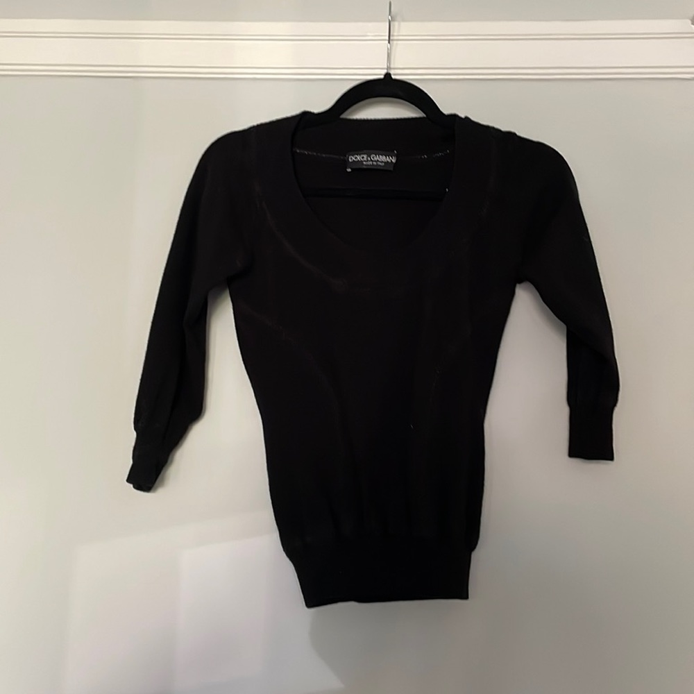 Dolce and Gabbana sweater -stunning